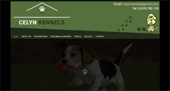 Desktop Screenshot of celynkennels.co.uk